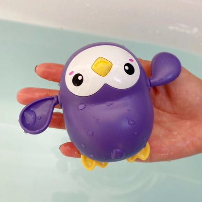 Baby Bath Water Spray Toy Duck Penguin Sprinkler