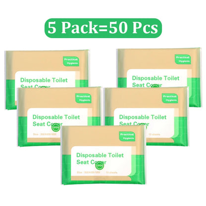 Disposable Toilet Seat Covers Portable Travel Toilet Mats