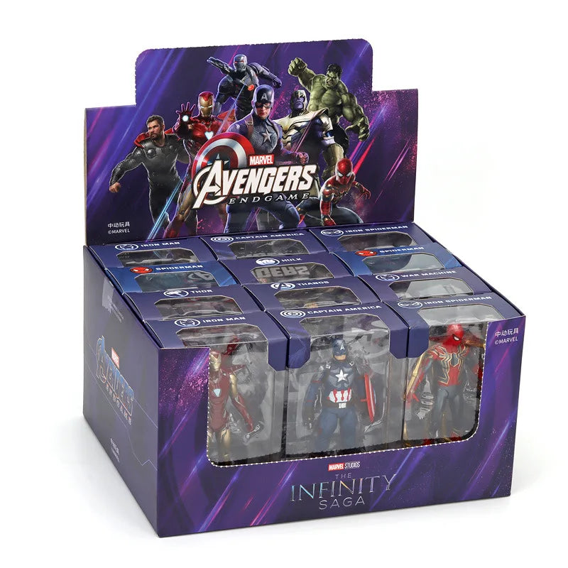Iron Man Action Figure 7cm Movable Marvel Collectible Model Toy