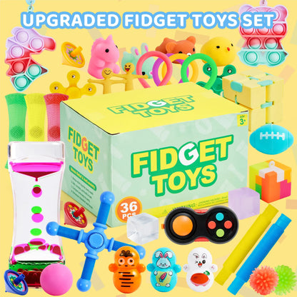 60 Pack Party Favors – Fidget Toys for Kids & Events