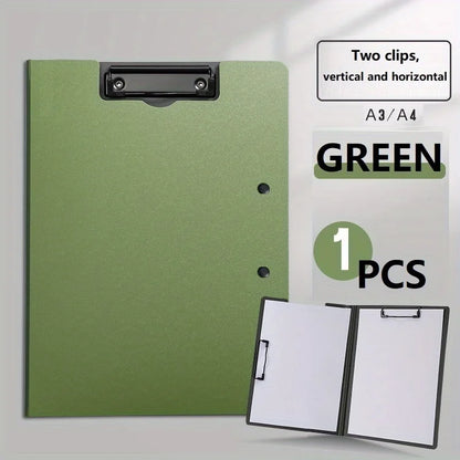 A4 File Folder With Clipboard Cover