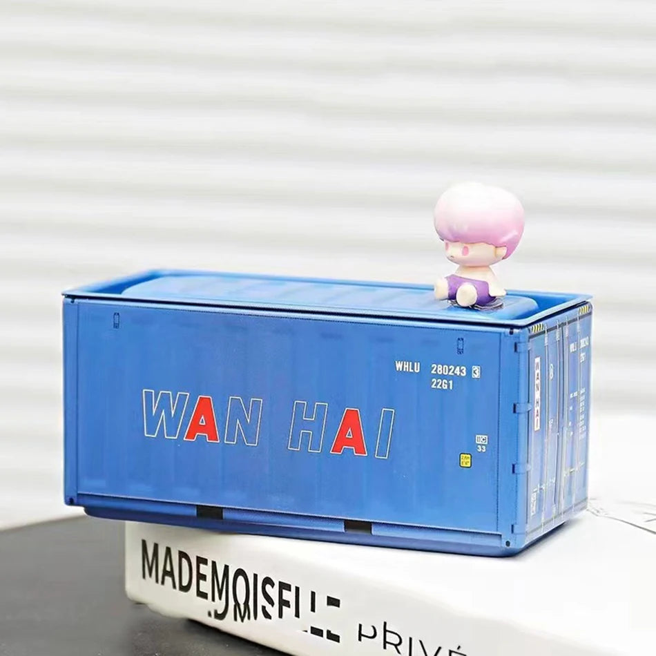 Mini Metal Storage Box Decorative Desktop Organizer