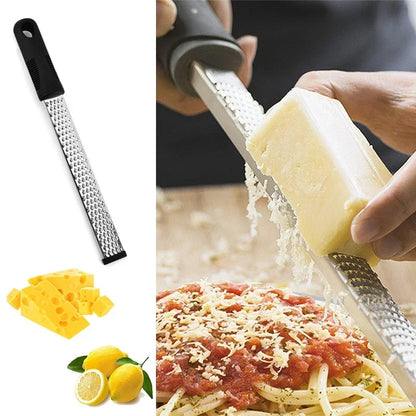 Stainless Steel Cheese Grater & Lemon Zester Tool