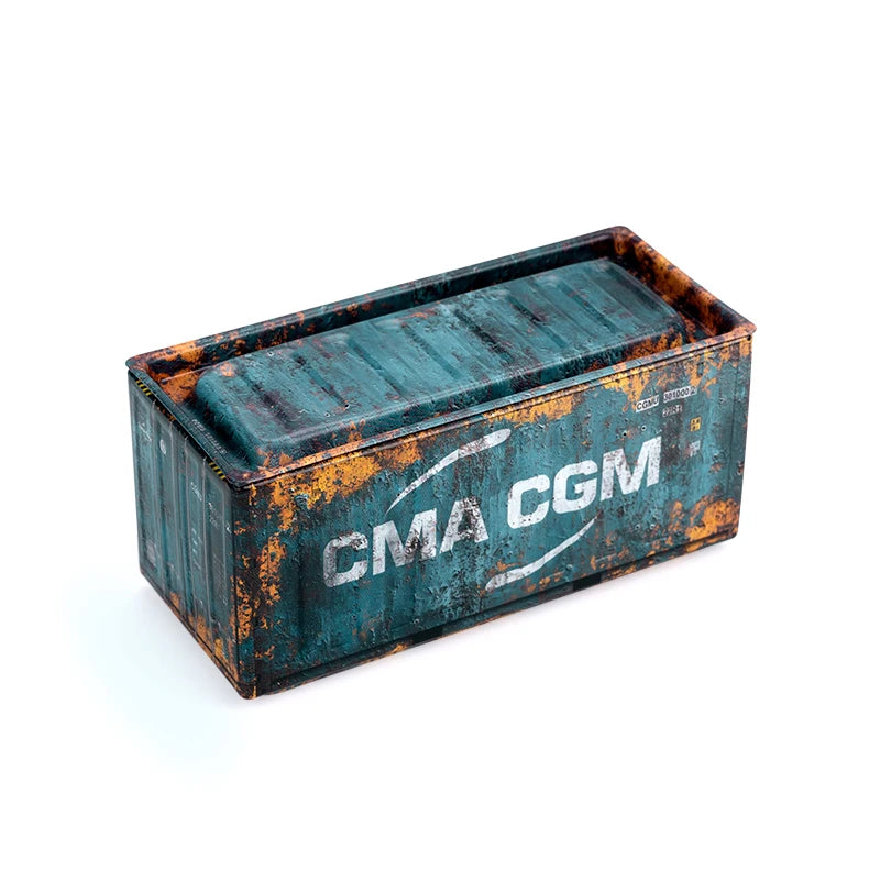 Mini Metal Storage Box Decorative Desktop Organizer