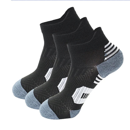 Non Slip Running Socks 3 Pair Fitness Sports Socks