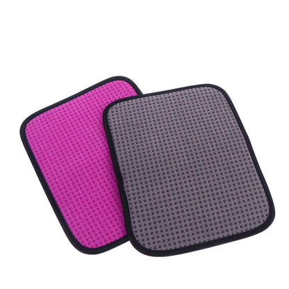 1PCS 25x20CM Bowling Ball Towel Indoor Outdoor Nonslip Polyester Cleaning Pad Reusable Dust Remover Sport Balls Equipment