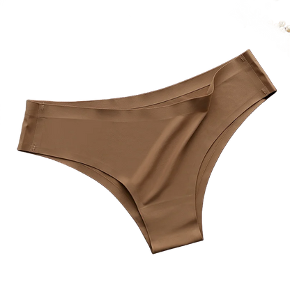 Seamless Brazilian Panties 4PCS Ice Silk Low Rise Briefs