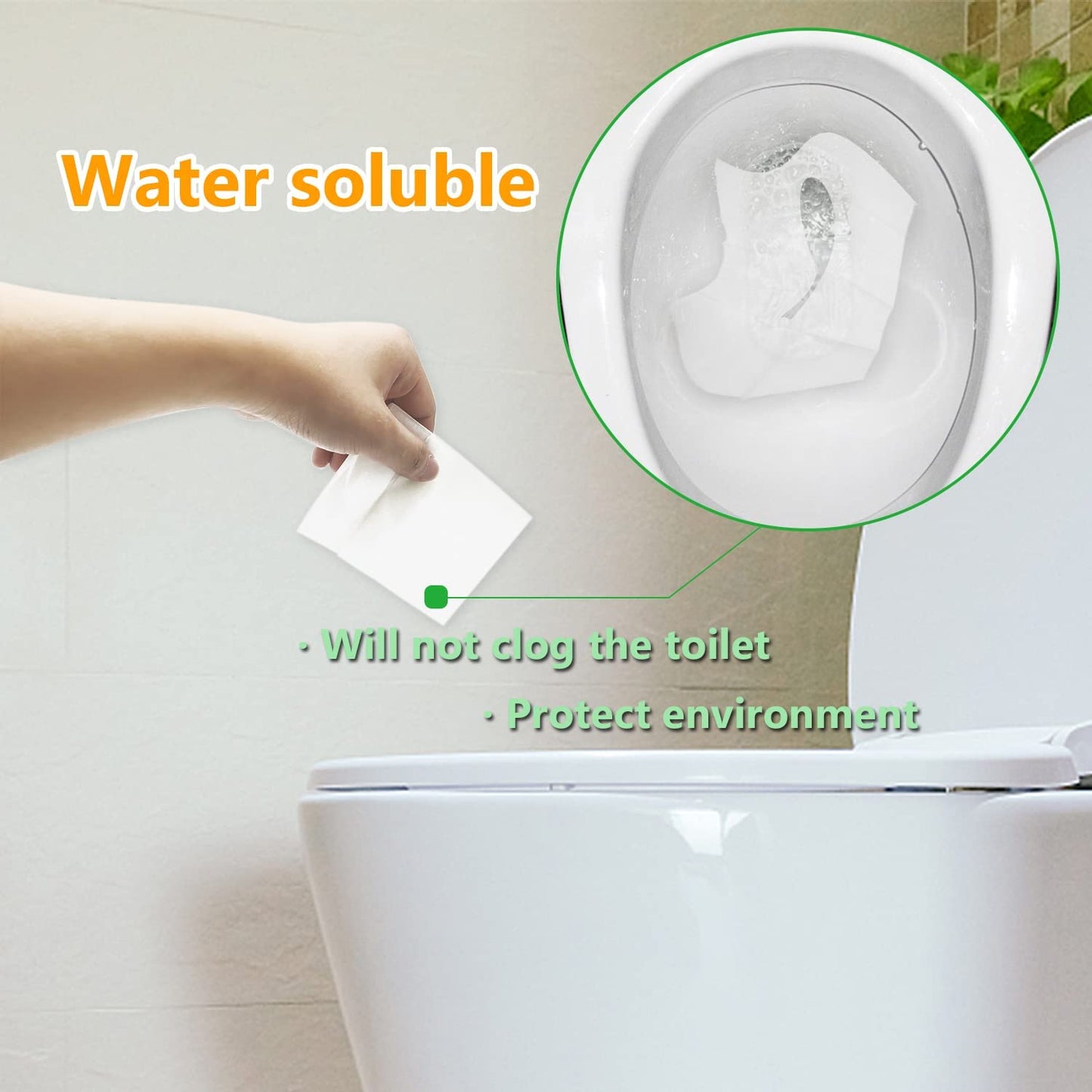 Disposable Toilet Seat Covers Portable Travel Toilet Mats