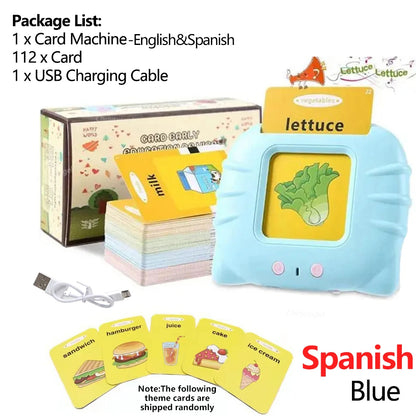 Talking Flash Cards Educational Audio Learning Toy