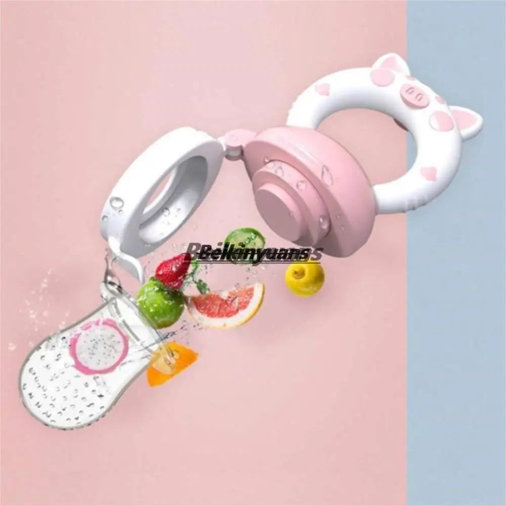 Baby Fruit Feeder Pacifier Silicone Teething Feeder