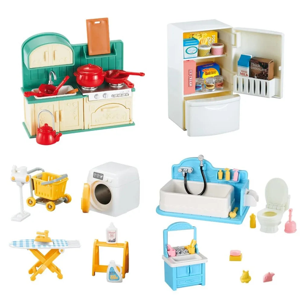 Miniature Dollhouse Furniture 1:12 Pretend Play Accessories