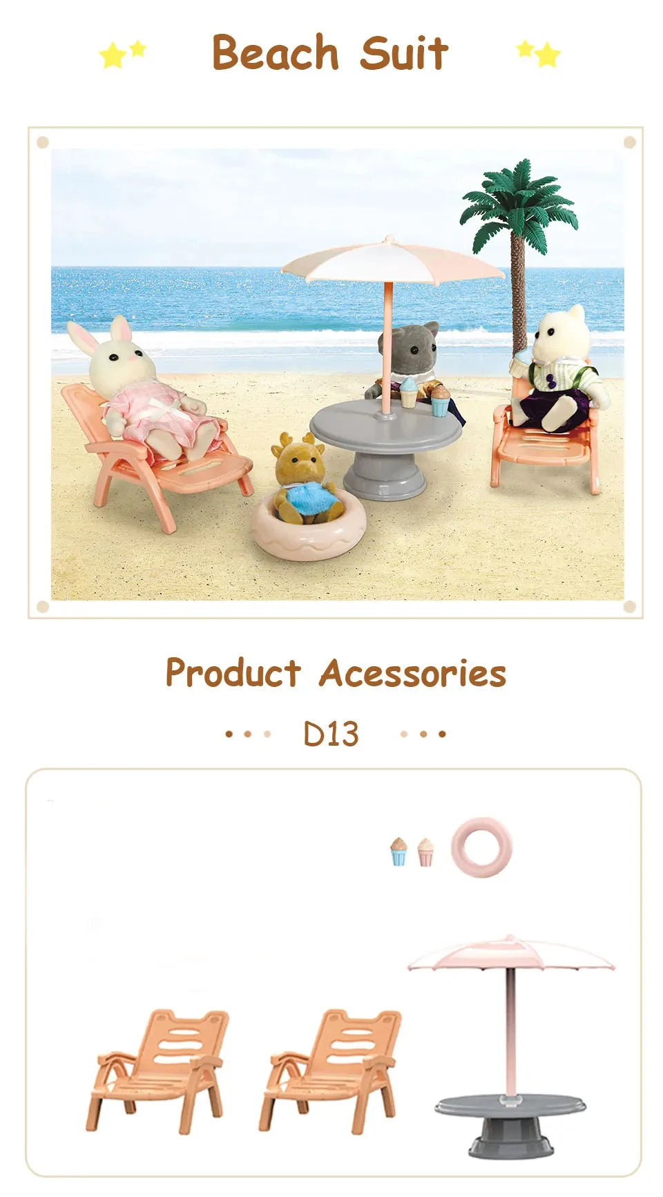 1:12 Miniature Dollhouse Furniture Set Pretend Play Accessories