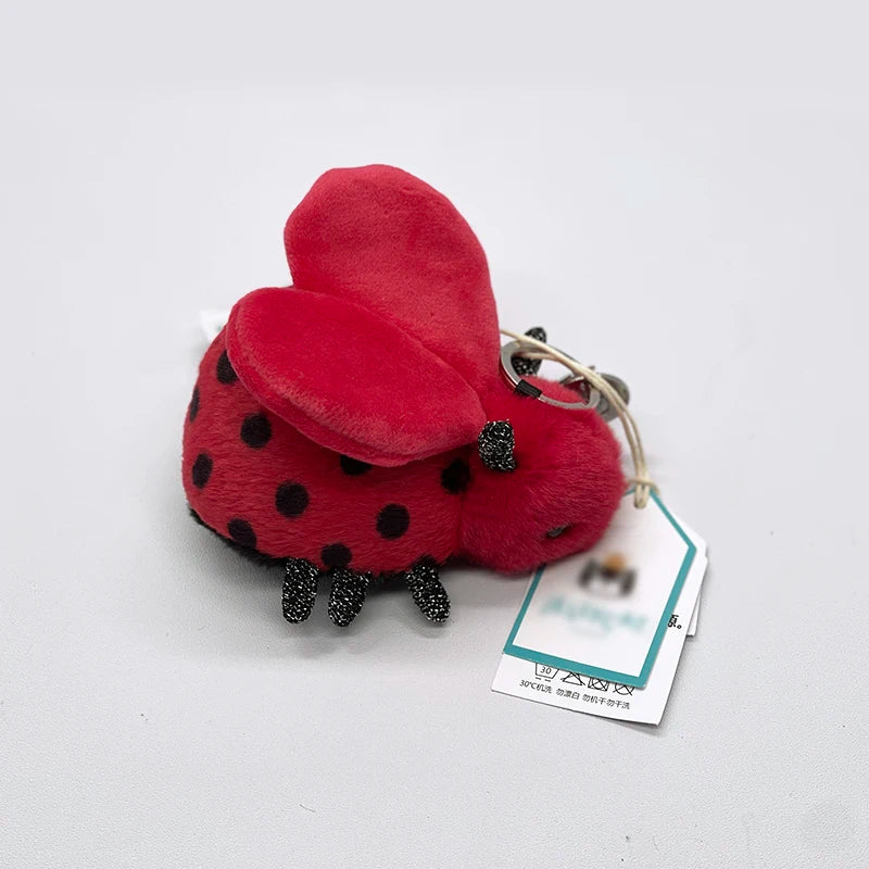 Cute Plush Keychain Soft Animal Bag Charm Pendant