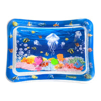 Baby Water Play Mat Inflatable Tummy Time Activity Mat