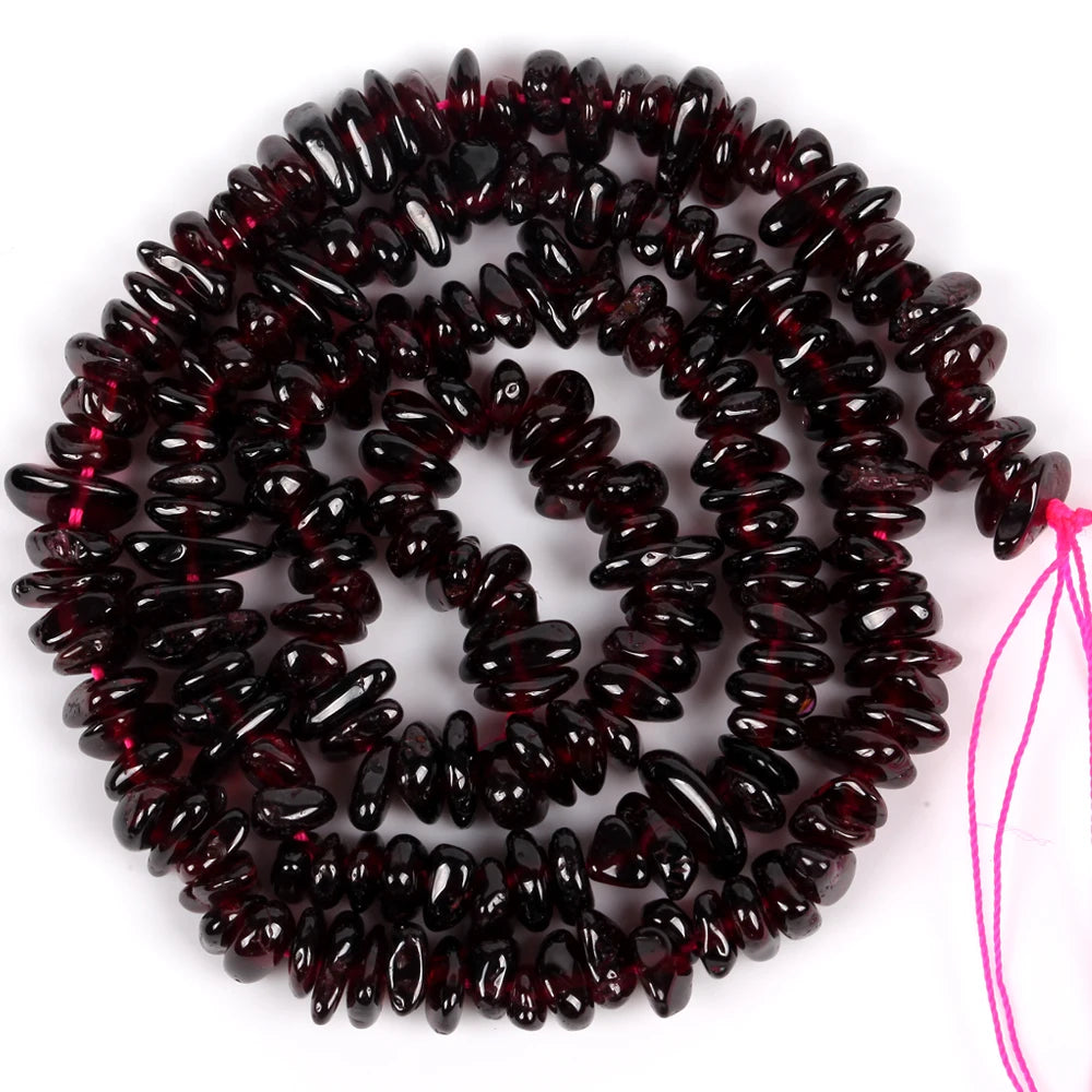 Natural Stone Chip Beads Irregular Gemstone Beads 15 Inch Strand