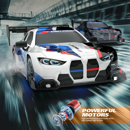 1:24 4WD RC Drift Racing Car with LED Lights – High Speed Remote Control Car