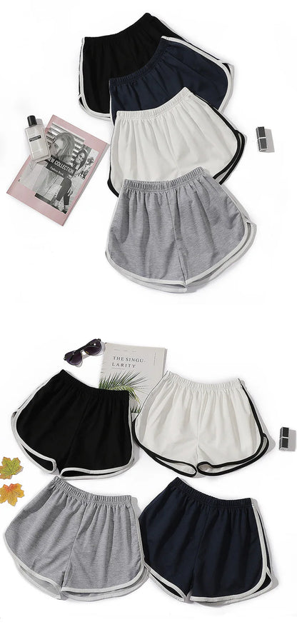 Women's Quick Dry Running Shorts High Waist Workout Shorts