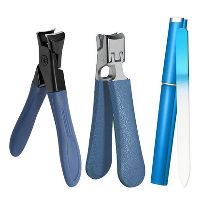Anti Splash Nail Clippers for Thick Nails Stainless Steel
