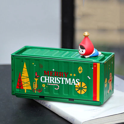 Mini Metal Storage Box Decorative Desktop Organizer