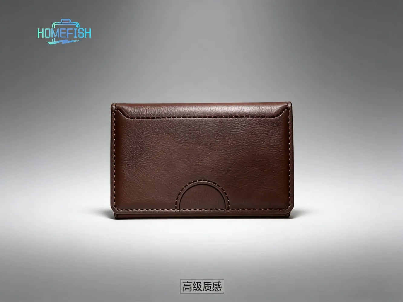 Mag Safe Card Holder PU Leather Magnetic Trifold Wallet