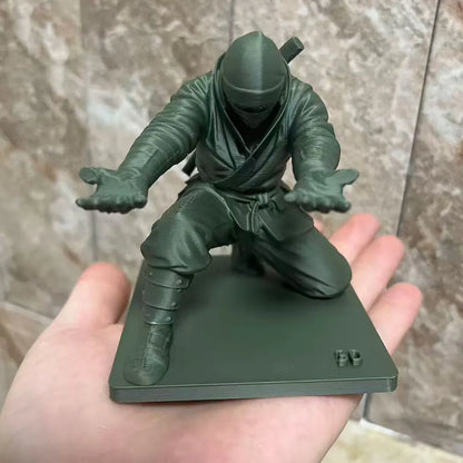 Ninja Pen Holder 3D Printed Desktop Organizer & Creative Desk Decor
