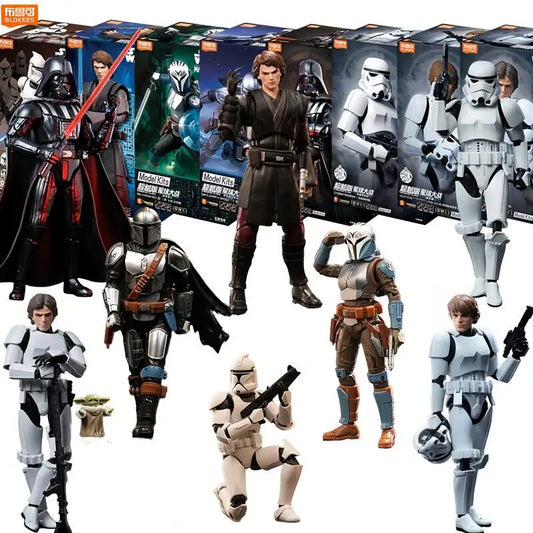 Star Wars Action Figure Building Blocks Darth Vader Stormtrooper