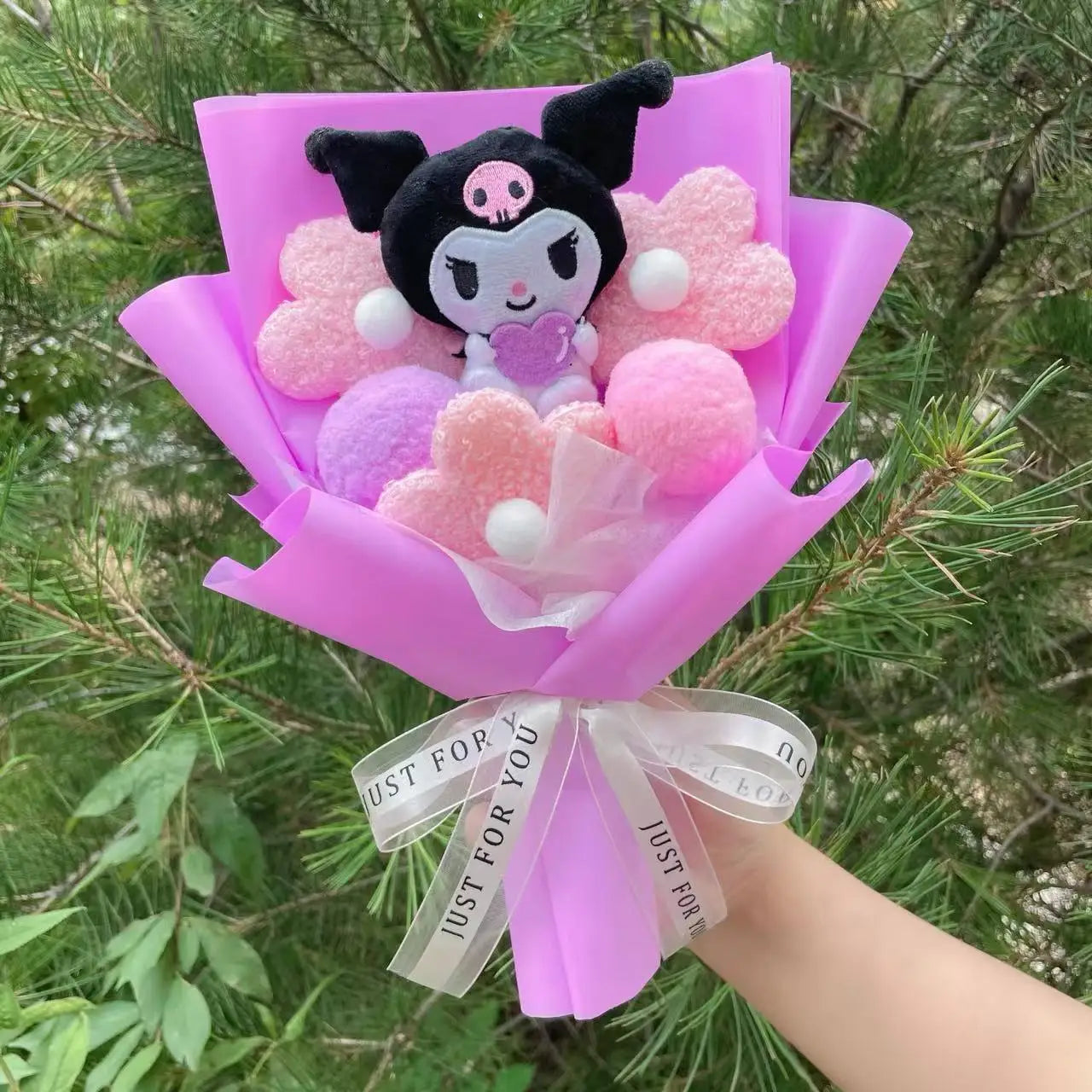 Cartoon Plush Flower Bouquet Graduation & Valentine's Gift