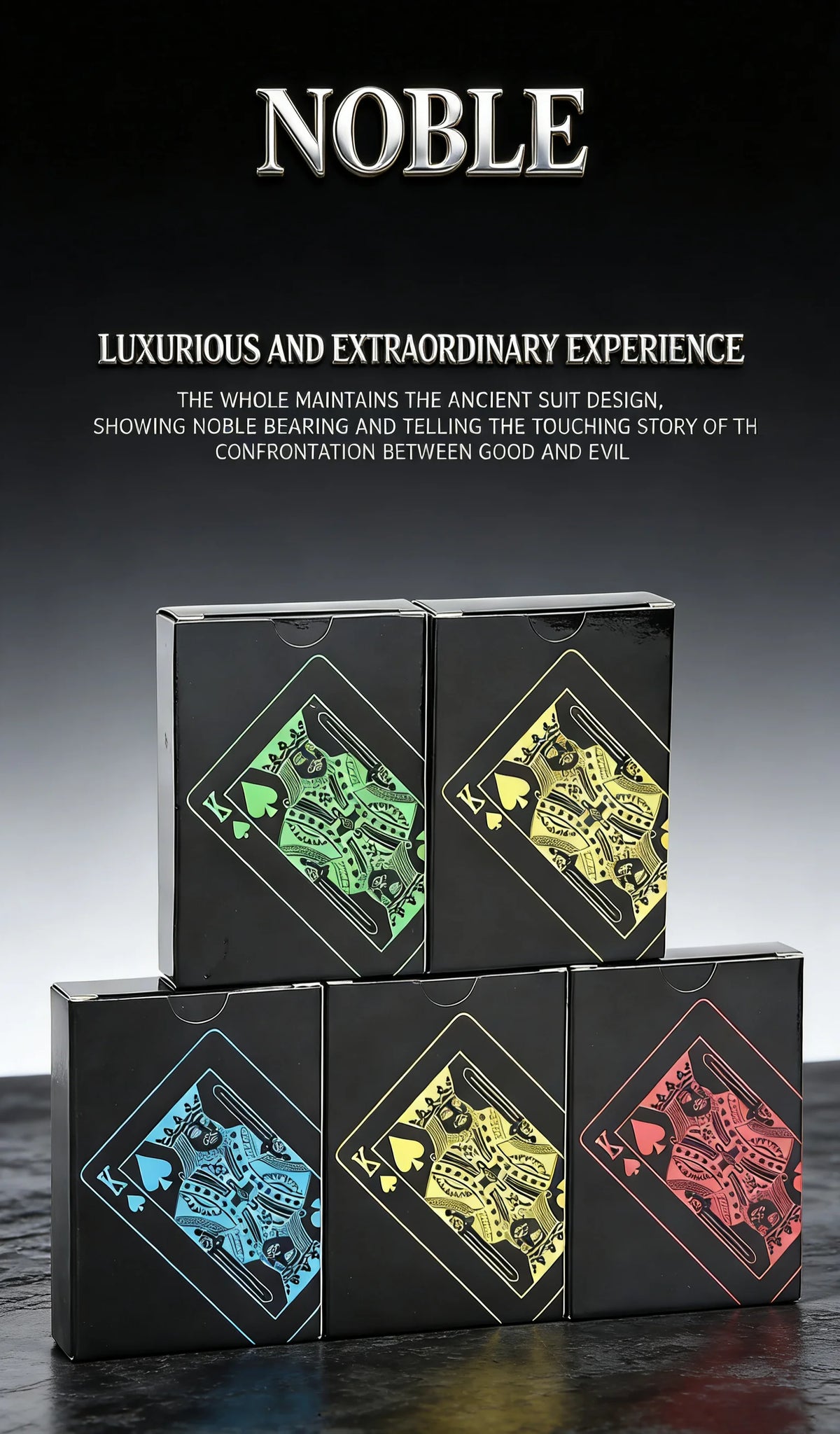 Waterproof Playing Cards – PVC Poker Deck