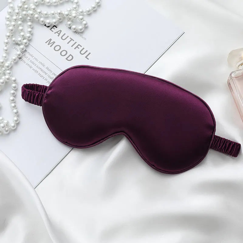Silk Sleep Eye Mask Double-Sided Light Blocking Mask