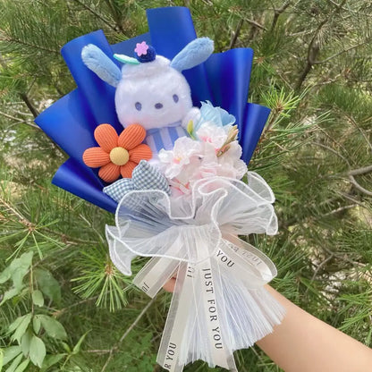 Cartoon Plush Flower Bouquet Graduation & Valentine's Gift