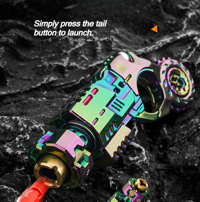 Alloy Shell-Ejecting Fidget Toy – Metal Desk Gadget