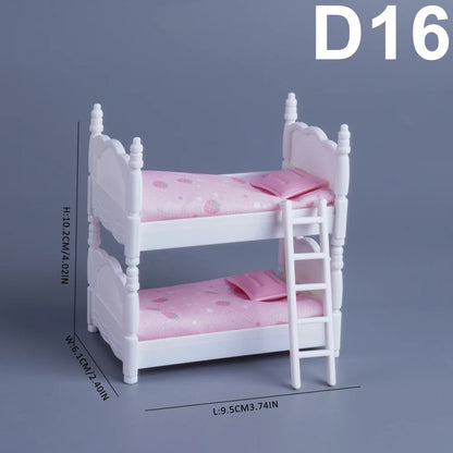 Miniature Dollhouse Furniture 1:12 Pretend Play Accessories