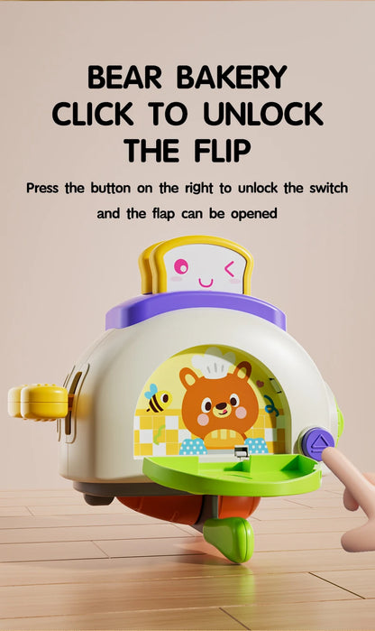 Baby Busy Board Cube Montessori Sensory Activity Toy