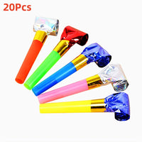 Party Blowouts 20Pcs Colorful Kids Party Noisemakers Set