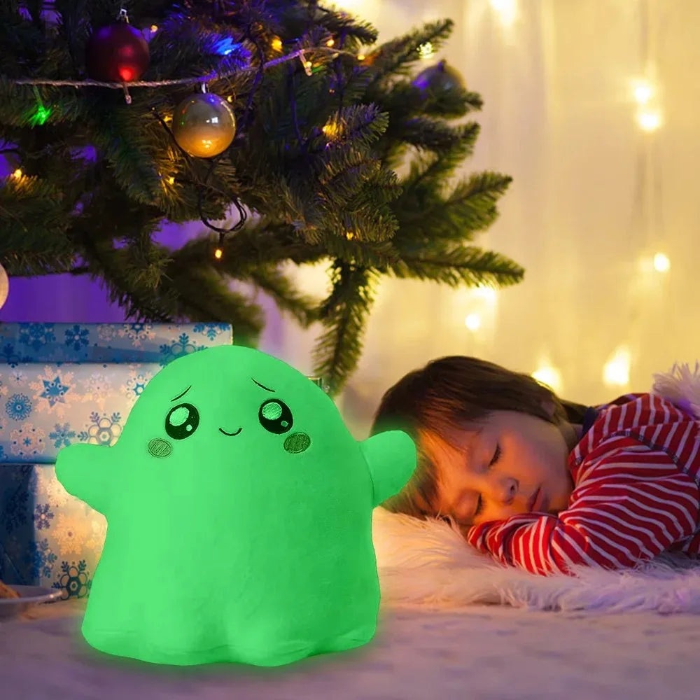 Glow in the Dark Ghost Plush Soft Halloween Plush Toy