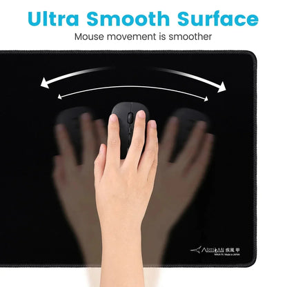 Small Mouse Pad Gaming Mat Non Slip Waterproof Stitched Edge