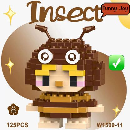 Insect Building Blocks – 3D Animal Model Set