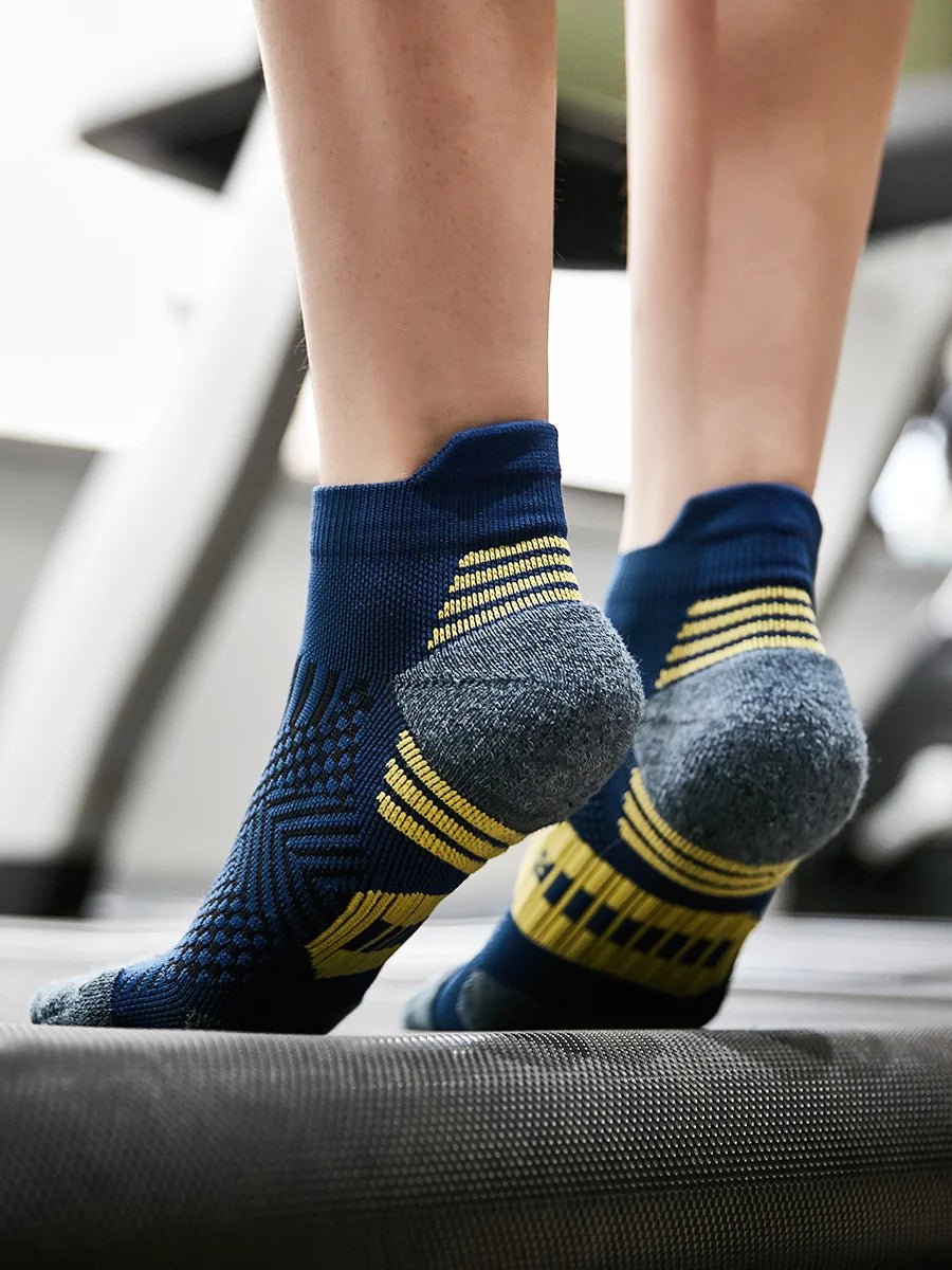 Non Slip Running Socks 3 Pair Fitness Sports Socks