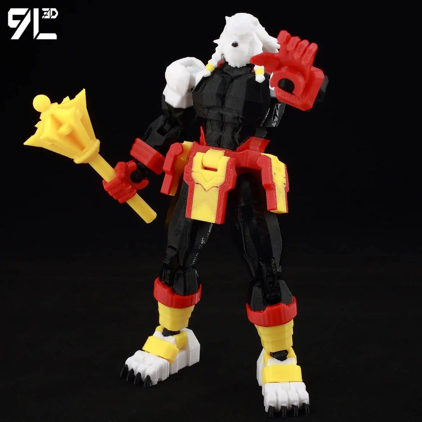 Invincible Boy Action Figure 14cm 3D Printed Poseable Model