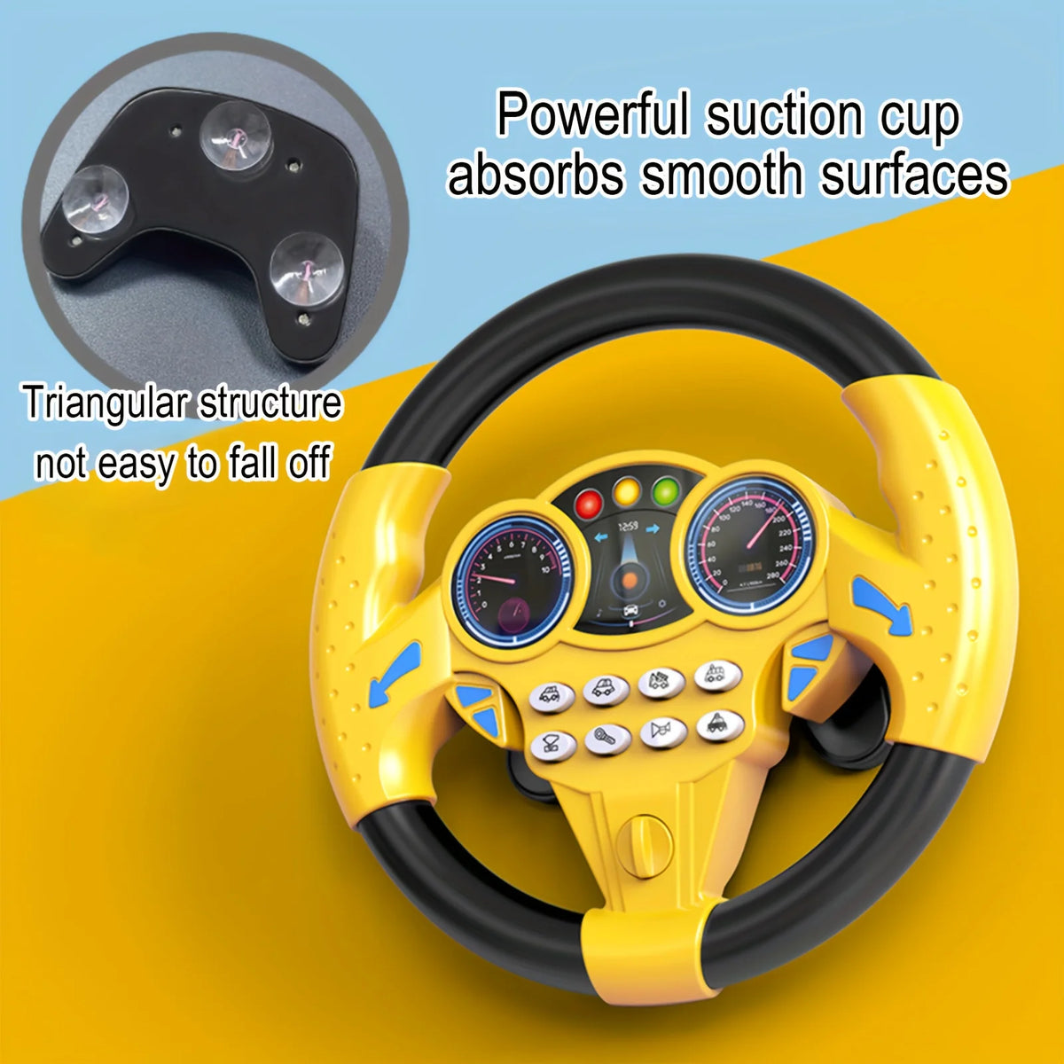 A simple driving-inspired toy for imaginative play and everyday learning.