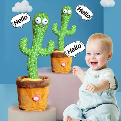 Dancing Cactus Toy – Talking, Singing & Wiggling Plush