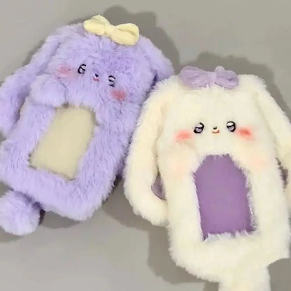 A cute and practical accessory for carrying and displaying favorite photo cards.