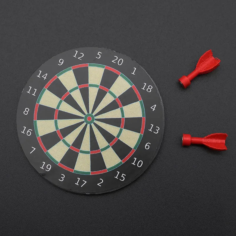 Mini Magnetic Dartboard Fridge Magnet Game with Adhesive