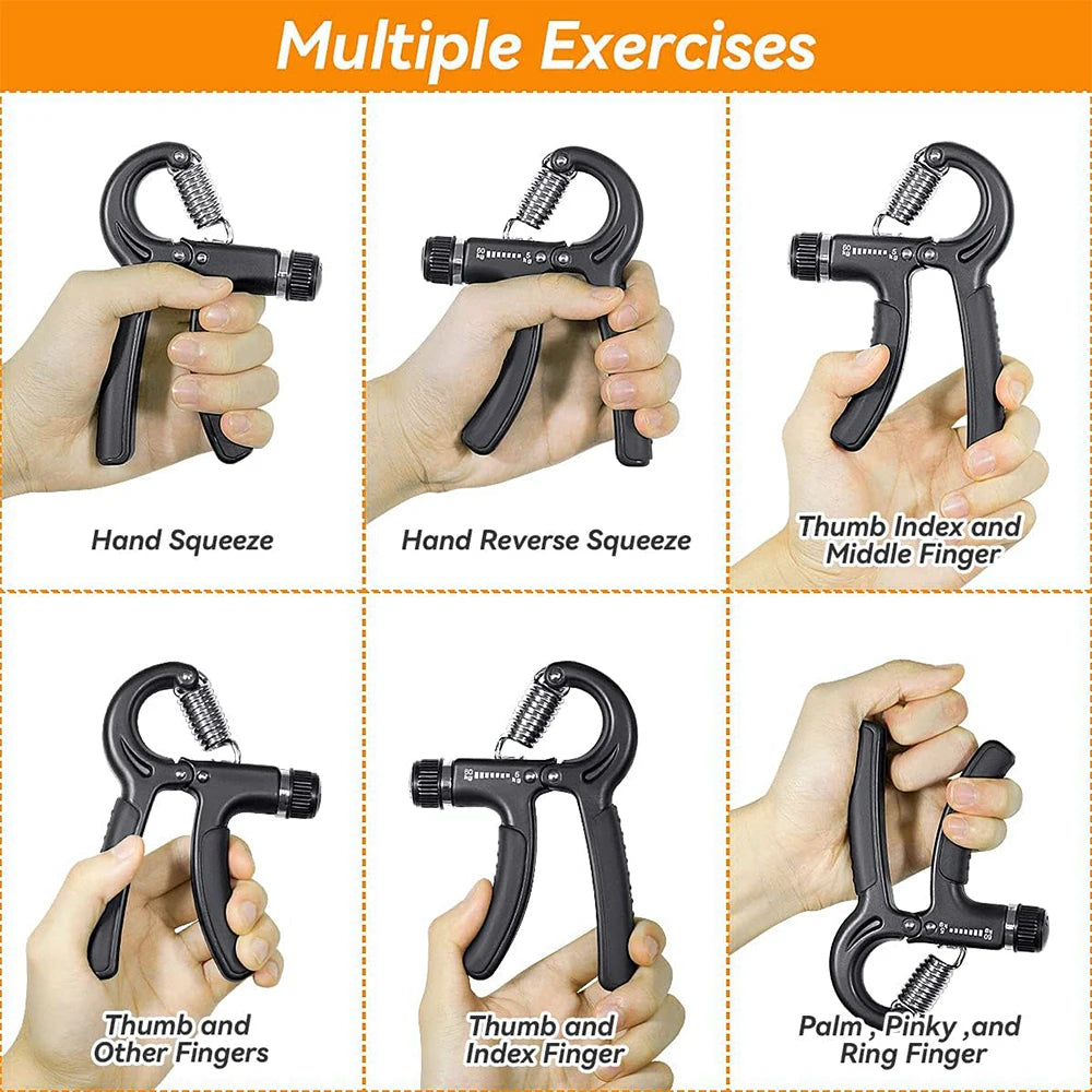Build stronger hands and forearms anywhere with adjustable resistance, compact portability, and versatile grip-training accessories.