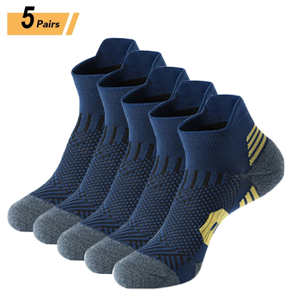 Non Slip Running Socks 3 Pair Fitness Sports Socks