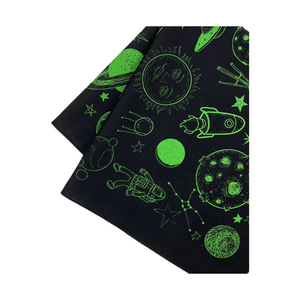 Cotton Bandana Scarf Skull Paisley Hip Hop Headband