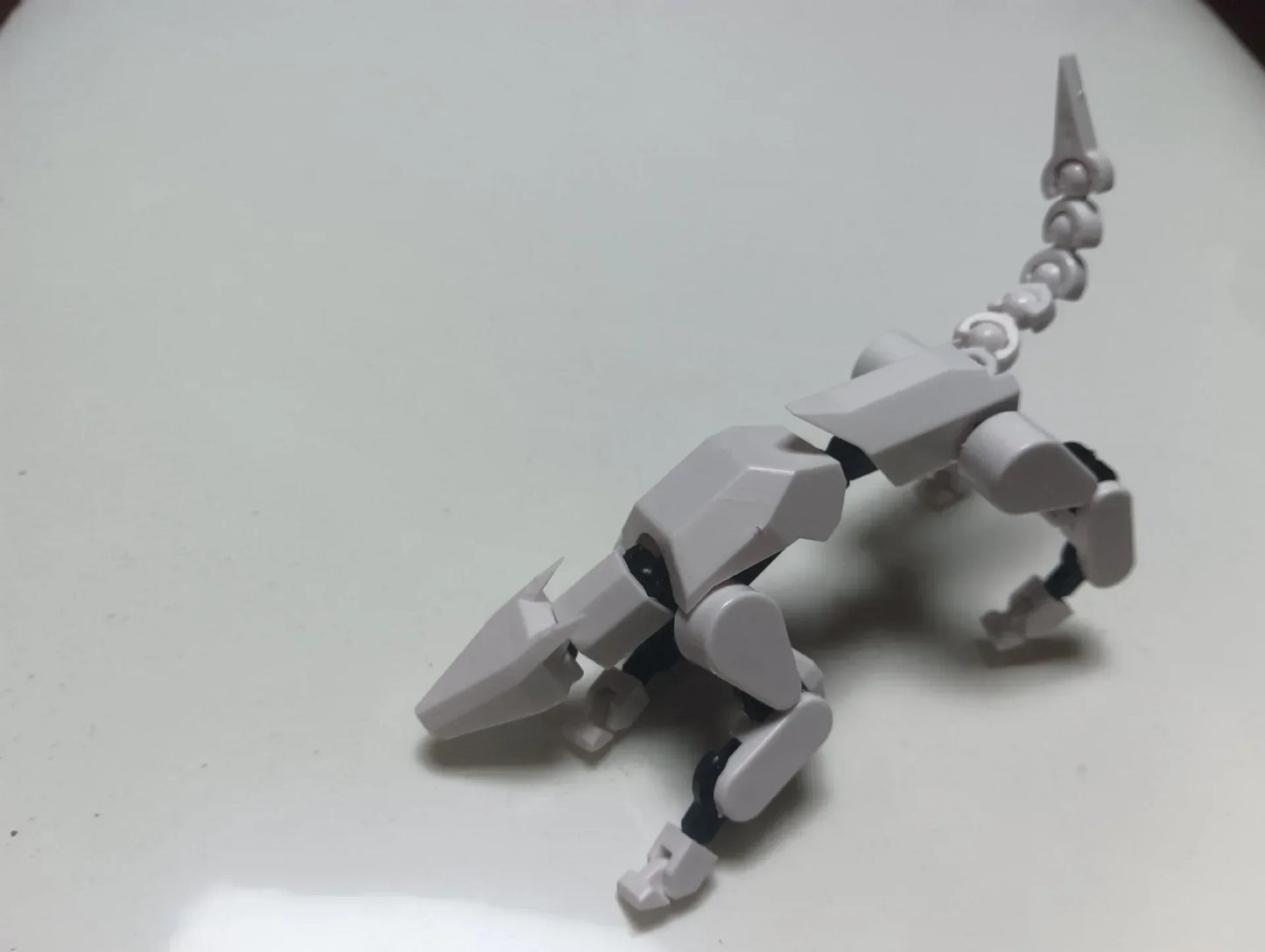 T13 Multi-Joint Robot Action Figure with Dog – 14cm Poseable Model