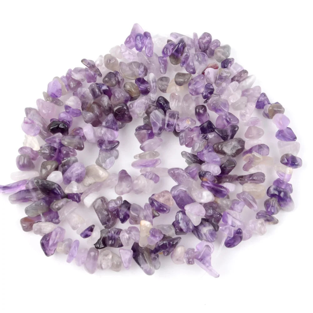 Natural Stone Chip Beads Irregular Gemstone Beads 15 Inch Strand