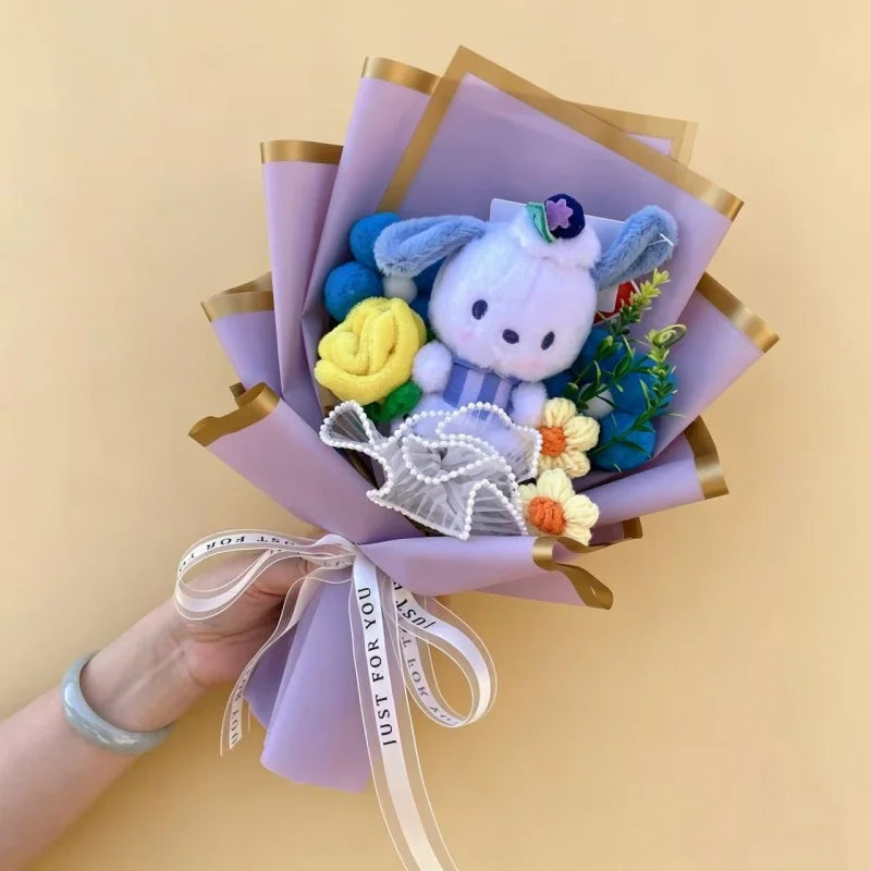 Sanrio Plush Bouquet Cute Cartoon Plush Gift 32–36cm