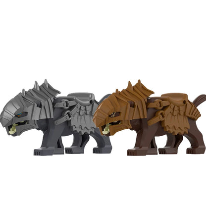 MOC Farm Zoo Animal Building Blocks Educational Toy Set